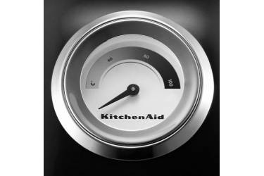 Чайник электрический KitchenAid 5KEK1522 1.5л. 2400Вт черный матовый/серебристый (корпус: алюминий)