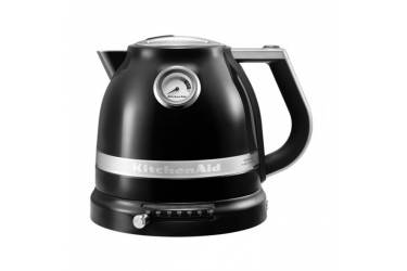 Чайник электрический KitchenAid 5KEK1522 1.5л. 2400Вт черный матовый/серебристый (корпус: алюминий)