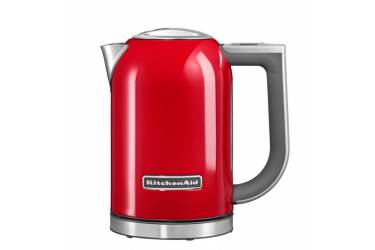 Чайник электрический KitchenAid 5KEK1722 1.7л. 2400Вт красный/серебристый (корпус: нержавеющая сталь)