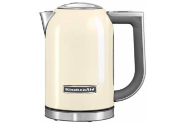 Чайник электрический KitchenAid 5KEK1722 1.7л. 2400Вт серебристый матовый/кремовый (корпус: металл)