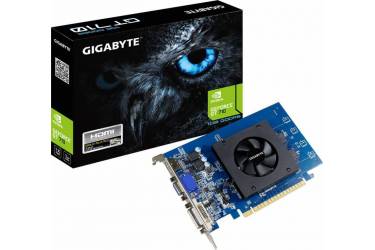 Видеокарта Gigabyte PCI-E GV-N710D5-1GI nVidia GeForce GT 710 1024Mb 64bit GDDR5 954/5010 DVIx1/HDMIx1/CRTx1/HDCP Ret low profile