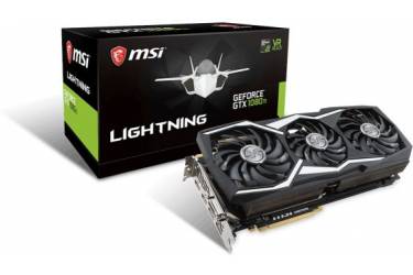 Видеокарта MSI PCI-E GTX 1080 Ti LIGHTNING X nVidia GeForce GTX 1080Ti 11264Mb 352bit GDDR5X 1480/11124 DVIx1/HDMIx2/DPx2/HDCP Ret