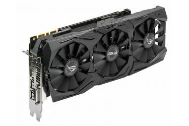 Видеокарта Asus PCI-E ROG-STRIX-GTX1080-A8G-11GBPS nVidia GeForce GTX 1080 8192Mb 256bit GDDR5X 1657/11100 DVIx1/HDMIx2/DPx2/HDCP Ret