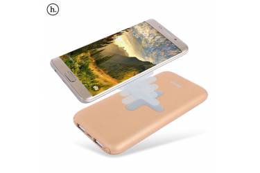 Беспроводное ЗУ Hoco B11 Wireless Power Bank 8000 mAh Golden