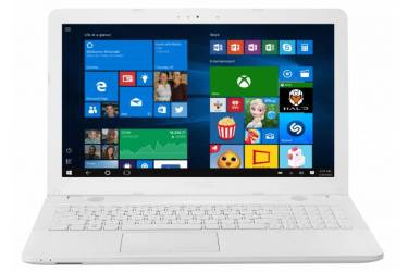 Ноутбук Asus X541SA-DM175T Celeron N3060/4Gb/500Gb/DVD-RW/Intel HD Graphics 400/15.6"/FHD (1920x1080)/Windows 10 64/white/WiFi/BT/Cam