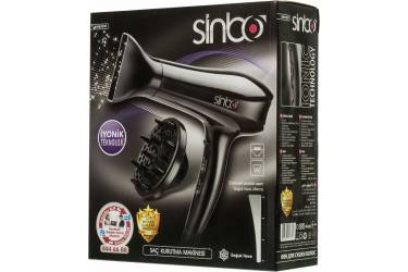 Фен Sinbo SHD 7037 черный 2200W (плохая упаковка)