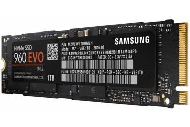 Накопитель SSD Samsung PCI-E x4 1Tb MZ-V6E1T0BW 960 EVO M.2 2280