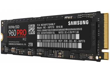 Накопитель SSD Samsung PCI-E x4 2Tb MZ-V6P2T0BW 960 Pro M.2 2280