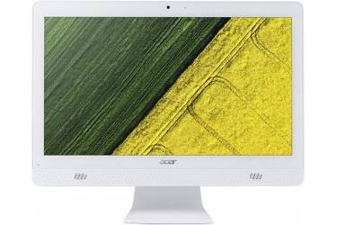 Моноблок Acer Aspire C20-720 19.5" HD+ Cel J3060/4Gb/1Tb/HDG/DVDRW/CR/Free DOS/GbitEth/WiFi/BT/клавиатура/мышь/Cam/белый 1600x900