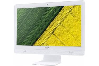 Моноблок Acer Aspire C20-720 19.5" HD+ Cel J3060/4Gb/1Tb/HDG/DVDRW/CR/Free DOS/GbitEth/WiFi/BT/клавиатура/мышь/Cam/белый 1600x900