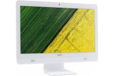 Моноблок Acer Aspire C20-720 19.5" HD+ Cel J3060/4Gb/1Tb/HDG/DVDRW/CR/Free DOS/GbitEth/WiFi/BT/клавиатура/мышь/Cam/белый 1600x900