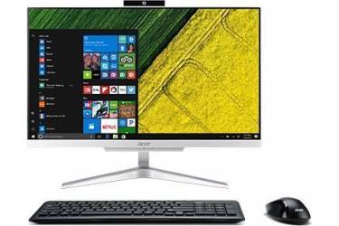 Моноблок Acer Aspire C22-860 21.5" Full HD i3 7100U/4Gb/500Gb/HDG/CR/Free DOS/GbitEth/WiFi/BT/клавиатура/мышь/Cam/серебристый 1920x1080