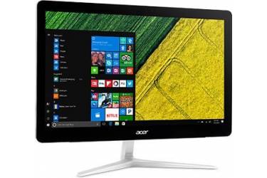 Моноблок Acer Aspire Z24-880 23.8" Full HD i3 7100T (3.4)/4Gb/1Tb 5.4k/HDG630/DVDRW/CR/Windows 10/GbitEth/WiFi/BT/90W/клавиатура/мышь/Cam/серебристый 1920x1080