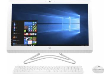 Моноблок HP 24-e084ur 23.8" Full HD A9 9400 (2.4)/8Gb/2Tb 7.2k/R5/DVDRW/Windows 10/GbitEth/клавиатура/мышь/Cam/белый 1920x1080