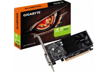 Видеокарта Gigabyte PCI-E GV-N1030D5-2GL NVIDIA GeForce GT 1030 2048Mb 64 GDDR5 1227/6008 DVIx1/HDMIx1/HDCP Ret