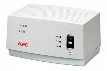 Стабилизатор напряжения APC Line-R LE1200-RS 1200Вт 1200ВА