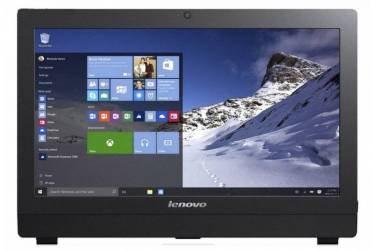 Моноблок Lenovo S200z 19.5" HD+ Cel J3060 (1.6)/2Gb/500Gb 7.2k/HDG400/CR/noOS/GbitEth/WiFi/BT/клавиатура/мышь/Cam/черный 1600x900