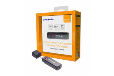 Тюнер-ТВ/FM Avermedia AVerTV Hybrid Volar HD внешний USB/S-video x1 PDU