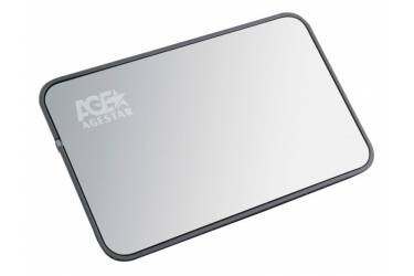 Внешний корпус для HDD/SSD AgeStar 3UB2A8 SATA II пластик/алюминий серебристый 2.5"