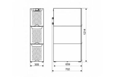 Источник бесперебойного питания Eaton 9155-8-N-33-64x9Ah черный