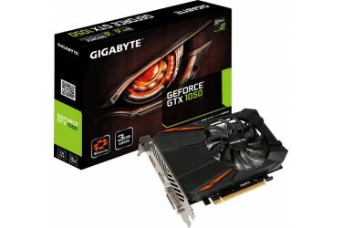 Видеокарта Gigabyte PCI-E GV-N1050D5-3GD nVidia GeForce GTX 1050 3072Mb 96bit GDDR5 1392/7008 DVIx1/HDMIx1/DPx1/HDCP Ret