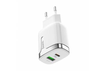 CЗУ Hoco C79A Zeus PD + QC3.0 charger White