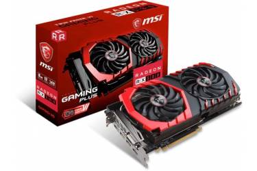 Видеокарта MSI PCI-E RX 580 GAMING+ AMD Radeon RX 580 8192Mb 256bit GDDR5 1411/8000 DVIx1/HDMIx2/DPx2/HDCP Ret