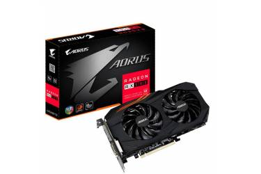 Видеокарта Gigabyte PCI-E GV-RX580AORUS-8GD AMD Radeon RX 580 8192Mb 256bit GDDR5 1340/8000 DVIx1/HDMIx1/DPx3/HDCP Ret