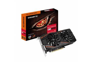 Видеокарта Gigabyte PCI-E GV-RX580GAMING-4GD AMD Radeon RX 580 4096Mb 256bit GDDR5 1340/7000 DVIx1/HDMIx1/DPx3/HDCP Ret