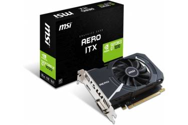 Видеокарта MSI PCI-E GT 1030 AERO ITX 2G OC nVidia GeForce GT 1030 2048Mb 64bit GDDR5 1265/6000 DVIx1/HDMIx1/HDCP Ret