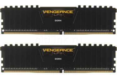 Память DDR4 2x4Gb 2666MHz Corsair CMK8GX4M2D2666C16 RTL CL19 DIMM 288-pin 1.35В