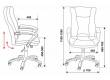 Кресло руководителя Бюрократ CH-879 черный искусственная кожа крестовина пластик пластик темно-серый