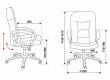 Кресло руководителя Бюрократ T-9908AXSN/MF110 серый MF110 микрофибра