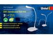 Светильник настольный Uniel LED TLD-534 White/LED/250Lm/5500K/Dimmer 3Вт белый