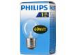 Лампа накаливания PHILIPS P45_60W_CL_E27 шар