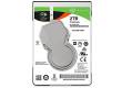 Жесткий диск Seagate Original SATA-III 2Tb ST2000LX001 SSHD Firecuda (5400rpm) 128Mb 2.5"