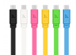 Кабель USB Hoco X5 Micro Charging Cable Bamboo (1M) Голубой