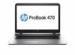 Ноутбук HP ProBook 470 G3 Core i7 6500U/8Gb/SSD256Gb/DVD-RW/AMD Radeon R7 M340 2Gb/17.3"/UWVA/FHD (1920x1080)/Windows 7 Professional 64 dwnW10Pro64/black/WiFi/BT/Cam/2850mAh