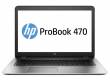 Ноутбук HP ProBook 470 G4 Core i5 7200U/8Gb/1Tb/DVD-RW/nVidia GeForce 930MX 2Gb/17.3"/UWVA/FHD (1920x1080)/Windows 10 Professional 64/silver/WiFi/BT/Cam