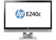 Монитор HP 23.8" EliteDisplay E240c черный IPS LED 16:9 HDMI M/M Cam полуматовая HAS Pivot 250cd 178гр/178гр 1920x1080 D-Sub DisplayPort FHD USB 6.3кг