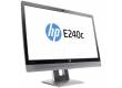 Монитор HP 23.8" EliteDisplay E240c черный IPS LED 16:9 HDMI M/M Cam полуматовая HAS Pivot 250cd 178гр/178гр 1920x1080 D-Sub DisplayPort FHD USB 6.3кг