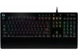 Клавиатура Logitech G213 Prodigy RGB черный USB Multimedia for gamer LED (подставка для запястий)