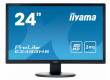 Монитор Iiyama 24" ProLite E2483HS-B1 черный TN+film LED 2ms 16:9 DVI HDMI M/M матовая 250cd 1920x1080 D-Sub FHD 3.4кг