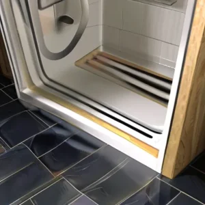 Почему не работает слив в душевой кабине